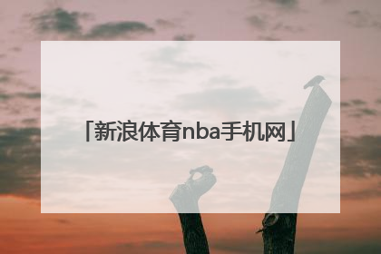 「新浪体育nba手机网」新浪体育搜狐体育手机网